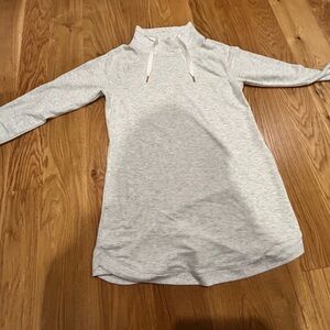 Gray Women's Tunic Top